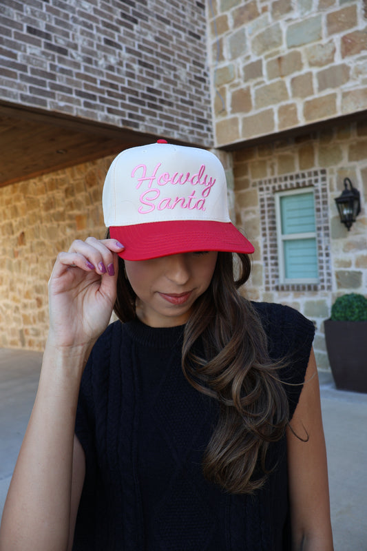 Howdy Santa Trucker Hat